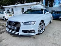 Used Audi A7 S-Line 2017 White Hatchback