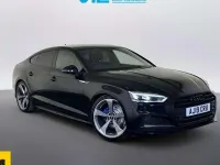 Used Audi A5 Sportback Black Edition 150 HP (110 kW) 2019 Black Hatchback