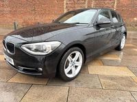 Used BMW 120 Sport Line 2014 Black Hatchback