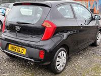 Used Kia Picanto Air 68 HP (50 kW) 2012 Black Hatchback