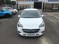 Used Vauxhall Corsa 95 HP (69 kW) 2018 White Hatchback