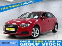 Used Audi A3 Sportback Design 150 HP (110 kW) 2018 Red Hatchback