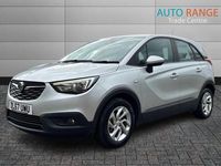 Used Vauxhall Crossland X S 99 HP (72 kW) 2018 Silver SUV