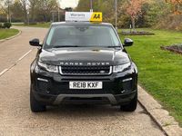 Used Land Rover Range Rover evoque SE 2018 Black Estate
