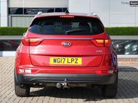 Begagnad Kia Sportage 2017 Röd SUV