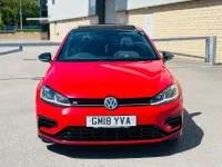 Begagnad VW Golf VII R 2018 Röd Halvkombi