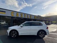 Used VW Tiguan R-line 150 HP (110 kW) 2021 White SUV
