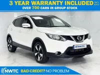Used Nissan Qashqai N-Connecta 115 HP (84 kW) 2017 White SUV