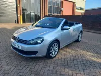 Used VW Golf Cabriolet SE 105 HP (77 kW) 2014 Silver Cabriolet