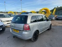 Used Vauxhall Zafira Elite 140 HP (102 kW) 2010 Silver MPV