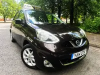 Used Nissan Micra Acenta 2014 Black Hatchback