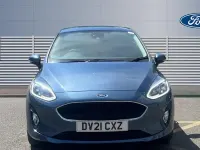 Used Ford Fiesta Trend 95 HP (69 kW) 2021 Blue Hatchback