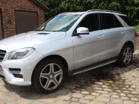 Used Mercedes ML350 AMG line 258 HP (189 kW) 2015 Silver SUV