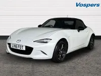 Used Mazda MX5 Inclusive 131 HP (96 kW) 2016 White Cabriolet