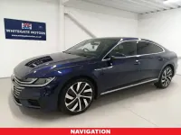 Used VW Arteon R-line 190 HP (139 kW) 2018 Blue Hatchback