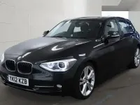 Used BMW 118 Sport Line 2012 Black Hatchback