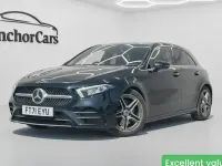 Used Mercedes A250 AMG line 224 HP (164 kW) 2020 Black Hatchback
