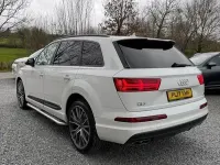 Begagnad Audi Q7 S-Line 218 HK (160 kW) 2017 Vit SUV