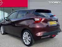 Used Nissan Micra Tekna 92 HP (67 kW) 2022 Red Hatchback