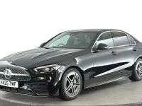 Used Mercedes C200 AMG line 221 HP (162 kW) 2025 Black Sedan