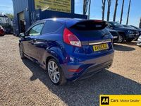 Used Ford Fiesta Sport 94 HP (69 kW) 2015 Blue Van