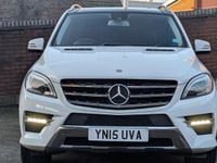Used Mercedes ML250 AMG line 2015 White SUV