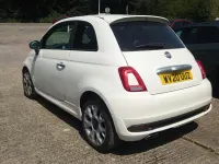 Used Fiat 500 Rock 69 HP (50 kW) 2020 White Hatchback
