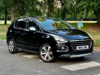 Used Peugeot 3008 Allure 2016 Black Hatchback