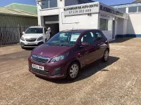 Used Peugeot 108 Active 68 HP (50 kW) 2014 Purple Hatchback