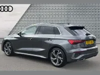 Used Audi A3 S-Line 110 HP (80 kW) 2023 Grey Sedan