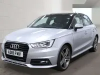 Used Audi A1 Sportback S-Line 125 HP (91 kW) 2018 Silver Hatchback
