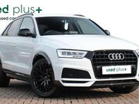 Used Audi Q3 Black Edition 150 HP (110 kW) 2018 White SUV