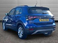 Usado VW T-Cross SE 95 HP (69 kW) 2023 Azul SUV