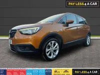 Used Vauxhall Crossland X S 110 HP (80 kW) 2019 Orange SUV