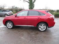 Used Lexus RX450h 2010 Red SUV