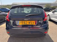Used Ford Fiesta 2012 Blue Hatchback
