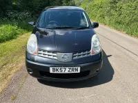 Używany Nissan Note Acenta 88 KM (64 kW) 2007 Czarny Minivan