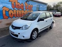 Used Nissan Note Visia 110 HP (80 kW) 2010 White Hatchback