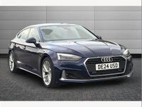 Used Audi A5 Sportback Sport 150 HP (110 kW) 2024 Blue Hatchback