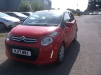 Used Citroën C1 Feel 82 HP (60 kW) 2017 Red Hatchback