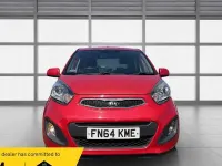 Used Kia Picanto 69 HP (50 kW) 2014 Red Hatchback