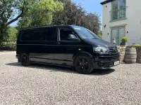 Used VW T5 180 HP (132 kW) 2010 Black Van