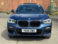 Used BMW X4 M Sport 190 HP (139 kW) 2018 Blue SUV