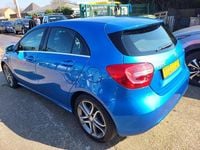 Used Mercedes A200 136 HP (100 kW) 2014 Blue Hatchback