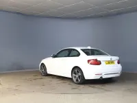 Used BMW 218 Sport Line 2014 White Coupe