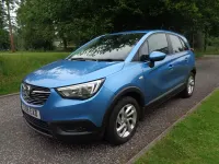 Used Vauxhall Crossland X 81 HP (59 kW) 2019 Blue SUV