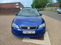 Used Seat Leon ST SE Technology 115 HP (84 kW) 2017 Blue Estate