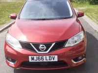 Used Nissan Pulsar N-Connecta 115 HP (84 kW) 2016 Red Hatchback