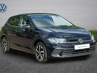 Used VW Polo Match 95 HP (69 kW) 2025 Black Hatchback