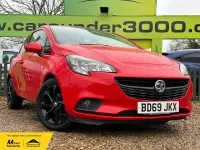 Used Vauxhall Corsa 75 HP (55 kW) 2019 Red Hatchback